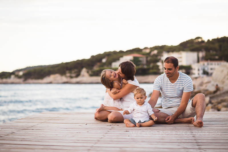 la famille B photographe cassis 06