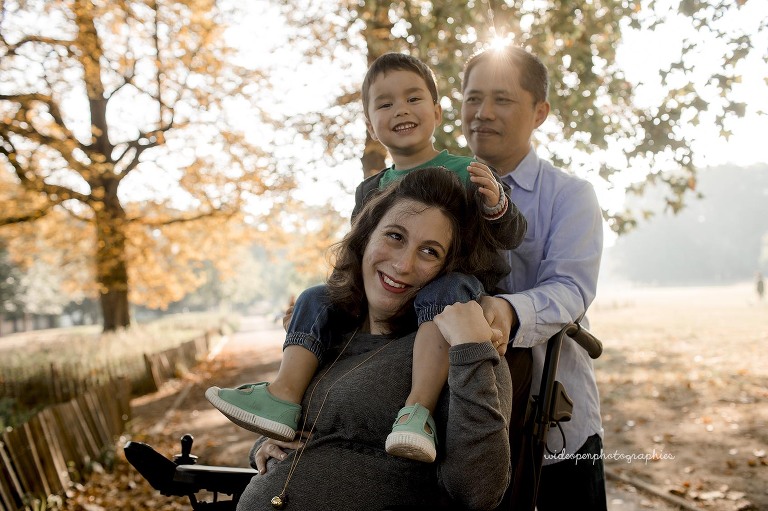 seance photo grossesse fauteuil roulant lyon