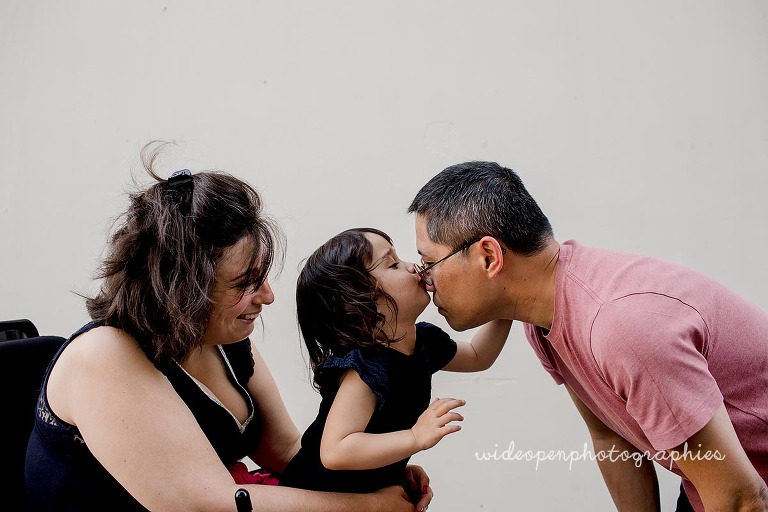séance photo famille à la part dieu Lyon