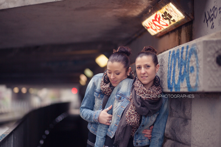 séance photo jumelles Nantes