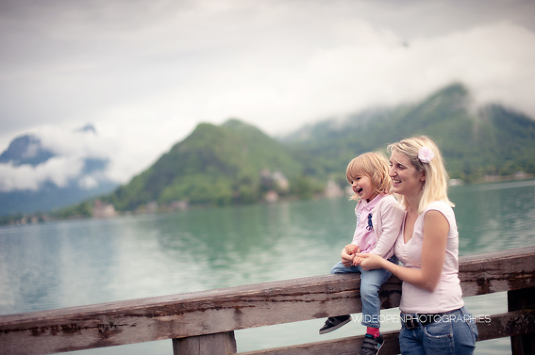 séance photo famille à Annecy et Talloires