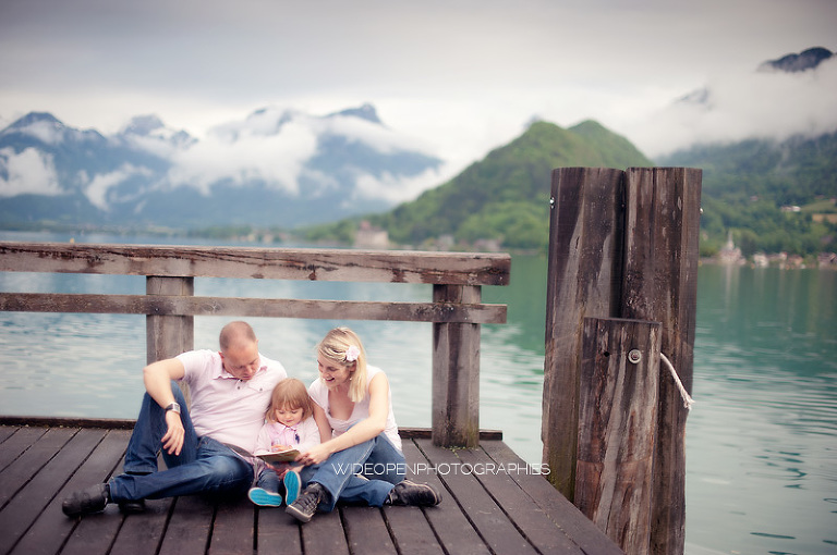 séance photo famille à Annecy et Talloires