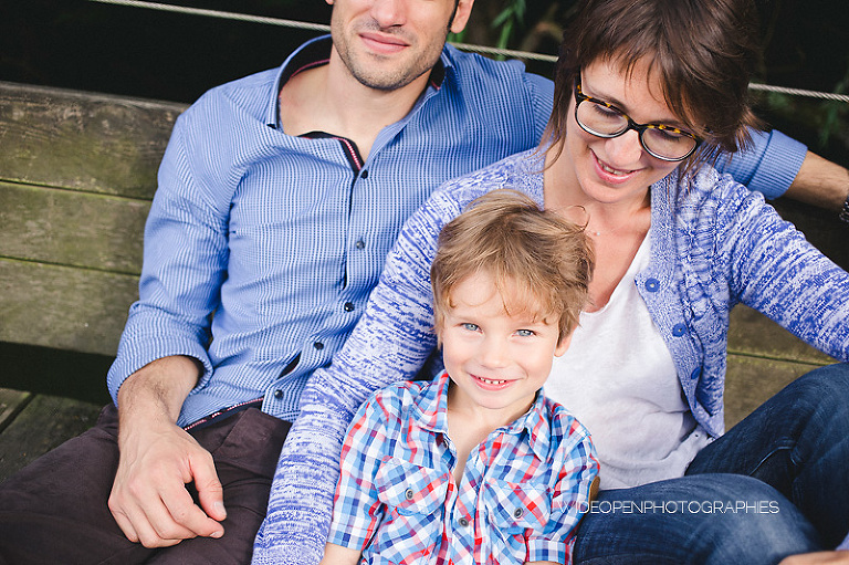 séance photo famille sur les bords de l'Erdre