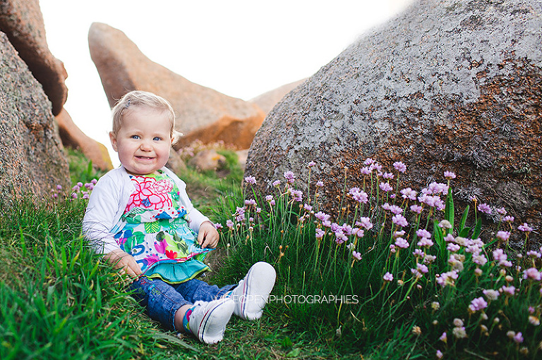 séance photo famille Ploumanach, Bretagne nord