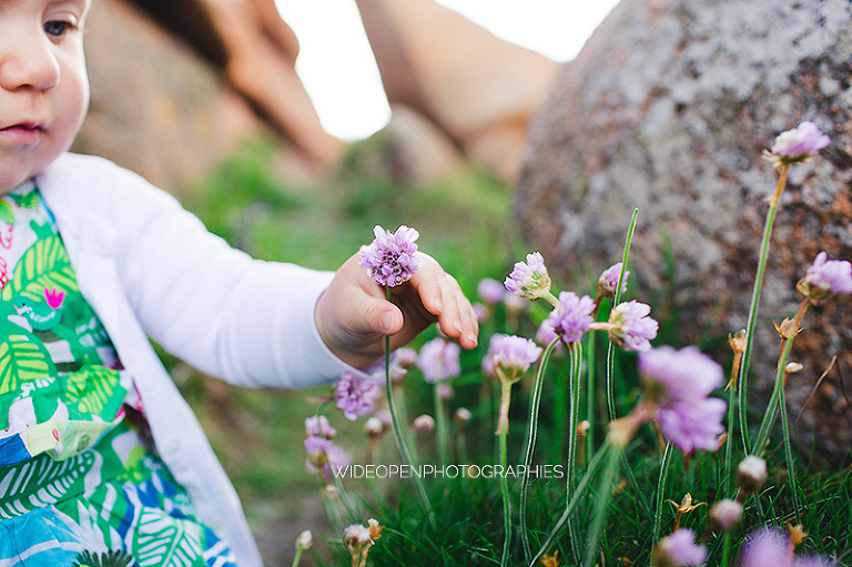 séance photo famille Ploumanach, Bretagne nord