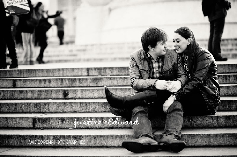séance photo couple à Londres