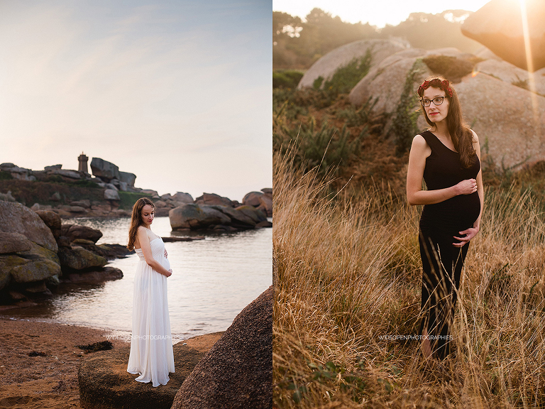 photographe grossesse ploumanach perros guirrec