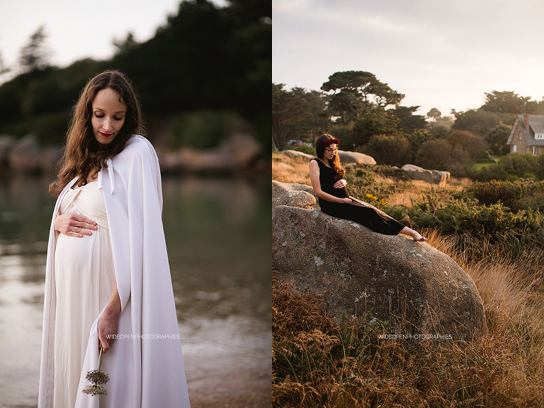 séance photo grossesse ploumanach