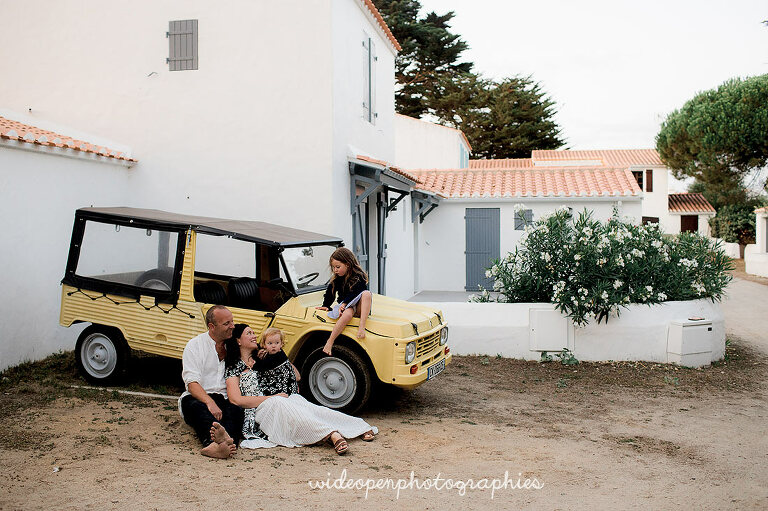 seance photo famille Noirmoutier