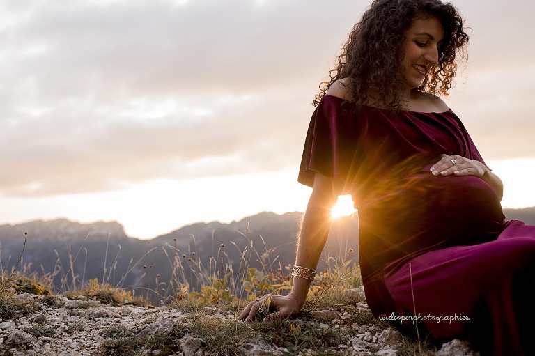 séance photo grossesse chartreuse