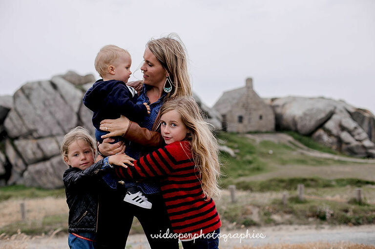 seance photo famille finistere nord kerlouan