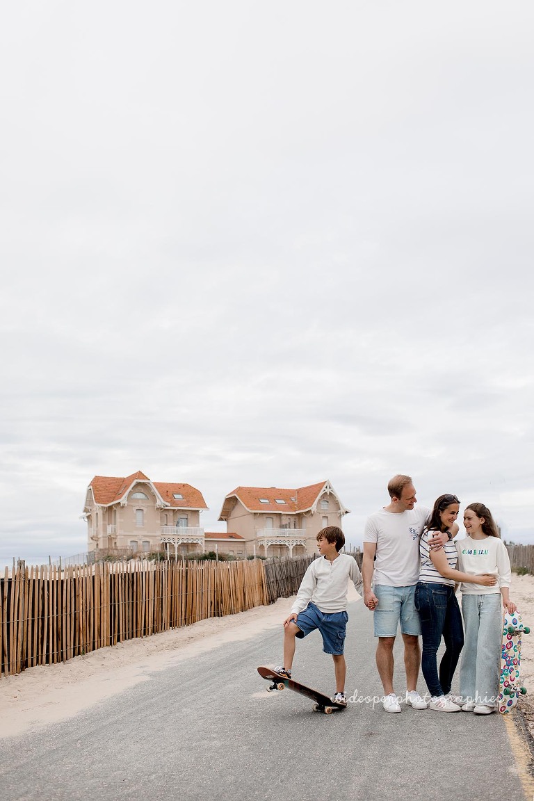 photographe famille Biscarosse plage