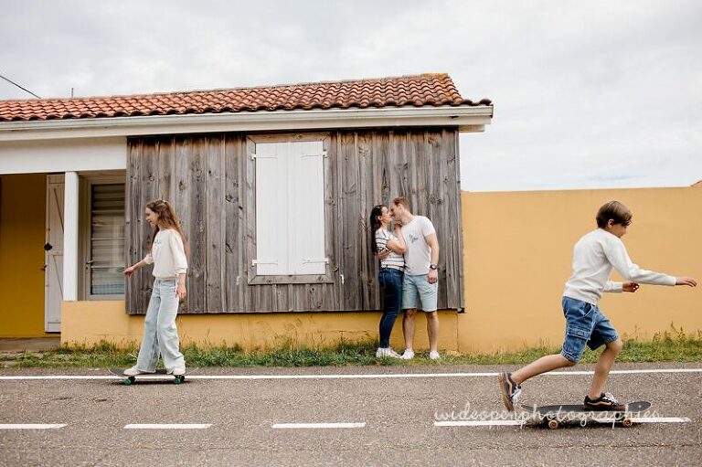 photographe famille Biscarosse plage