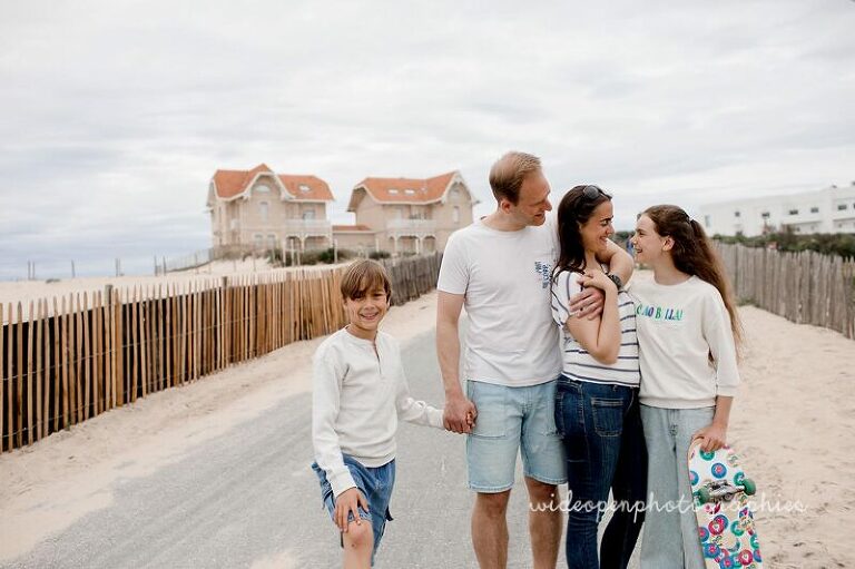 photographe famille Biscarosse plage
