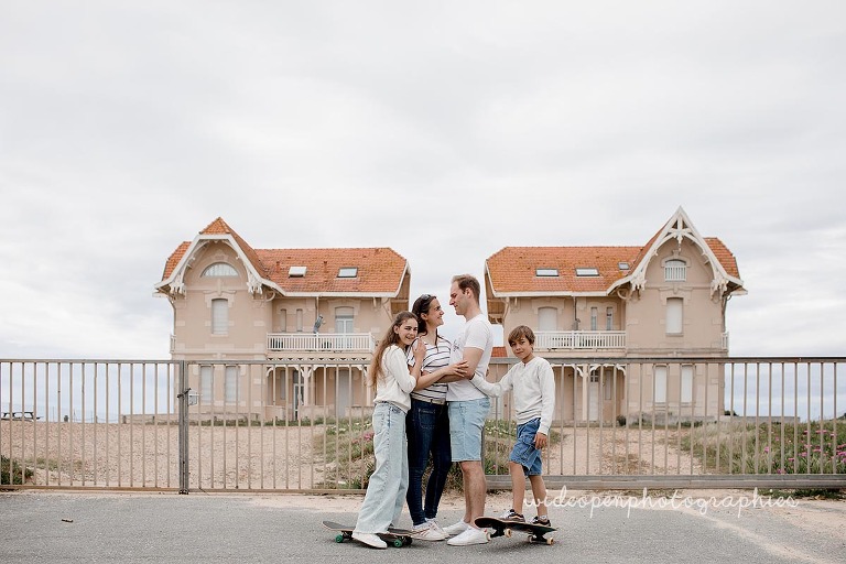 photographe famille Biscarosse plage