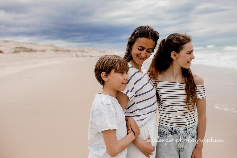 photographe famille Biscarosse plage
