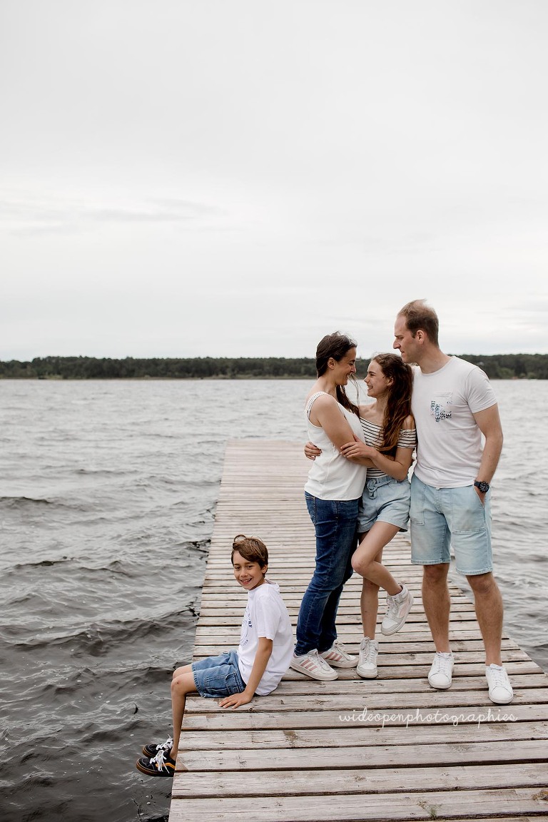 photographe famille Biscarosse plage