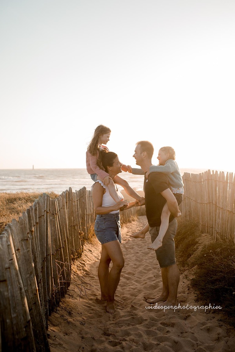photographe famille les sables d'olonne Vendée